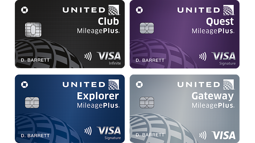 Chase United Credit Cards